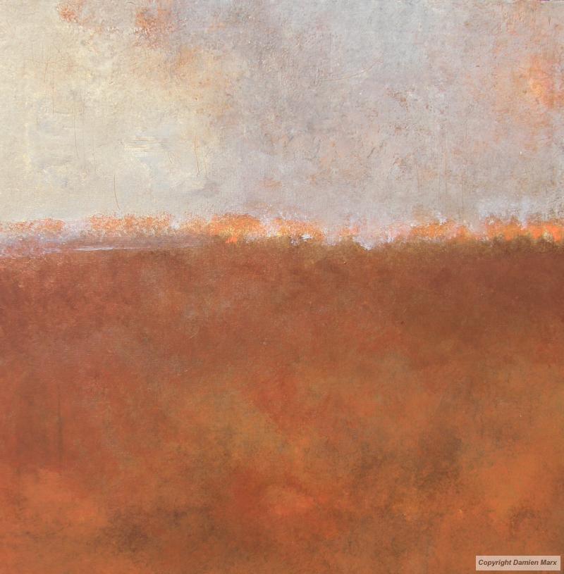 Tableau peinture contemporaine,Abstraction,,acrylique,ocre