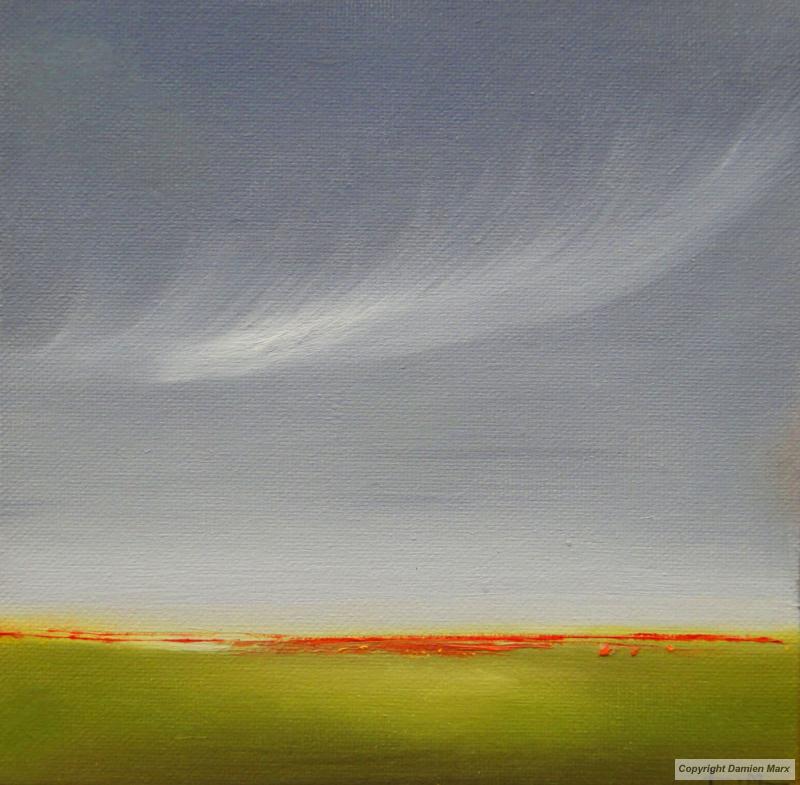 Tableau peinture contemporaine,tableau abstrait 1,,huile,vert