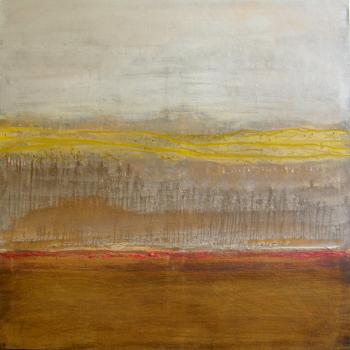 Tableau peinture contemporaine,Abstraction,,acrylique,marron