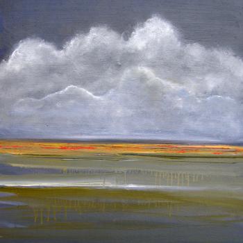 Tableau peinture contemporaine,Paysage abstrait,,acrylique,gris